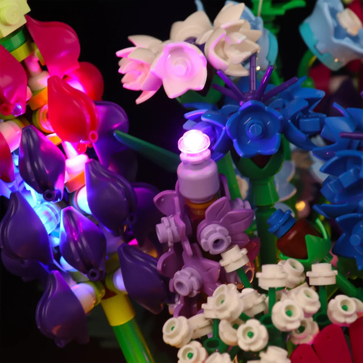 Ensemble de lumières LED pour bouquet de fleurs sauvages LEGO (10313)
