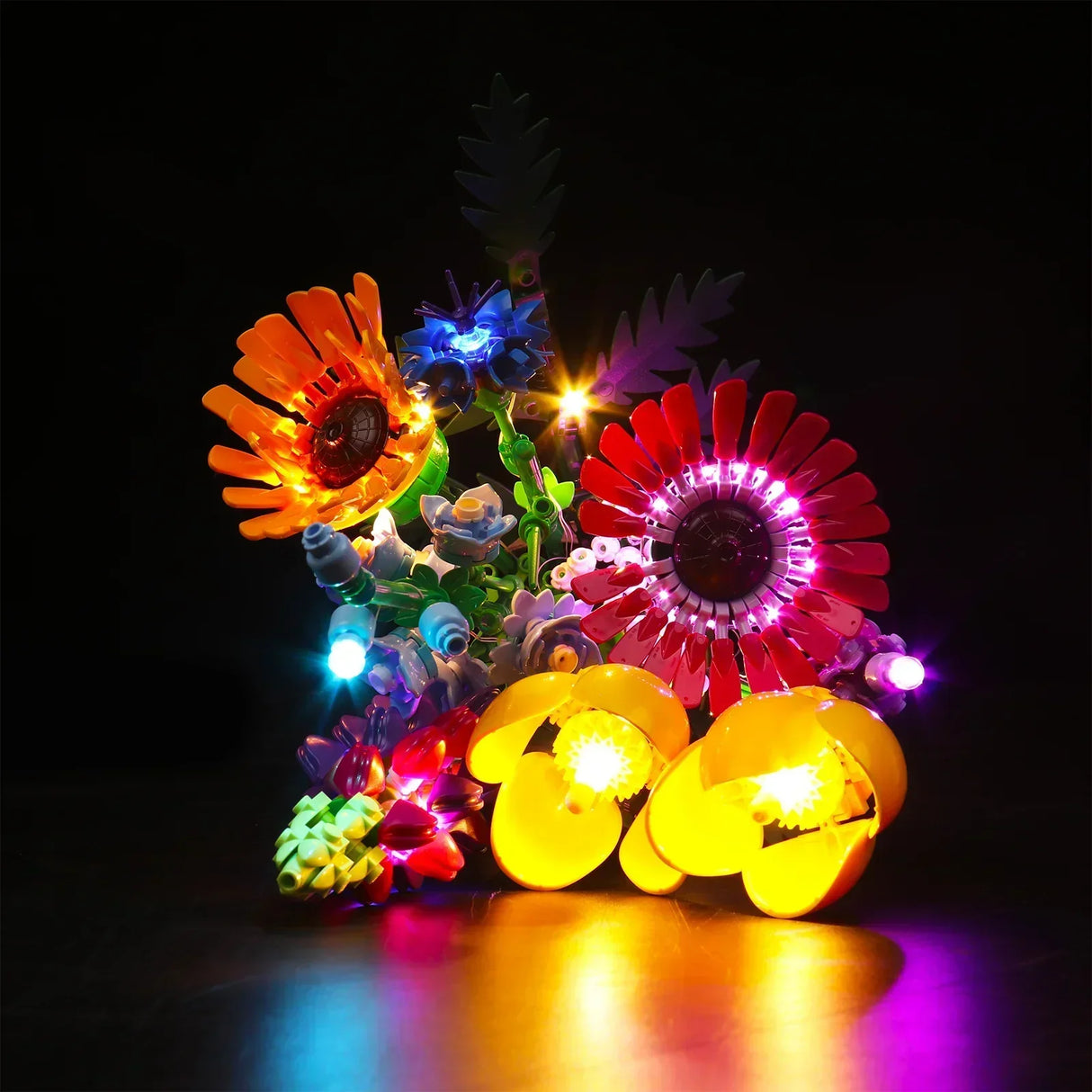 Ensemble de lumières LED pour bouquet de fleurs sauvages LEGO (10313)