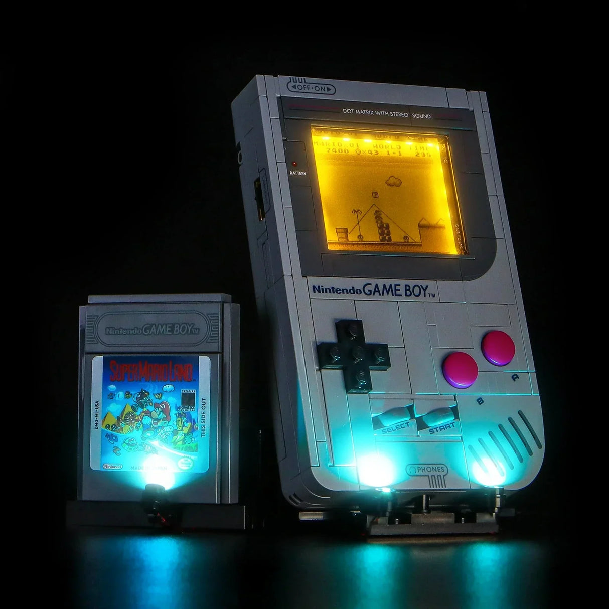Kit d'éclairage LED pour LEGO Super Mario : Game Boy™ (72046)