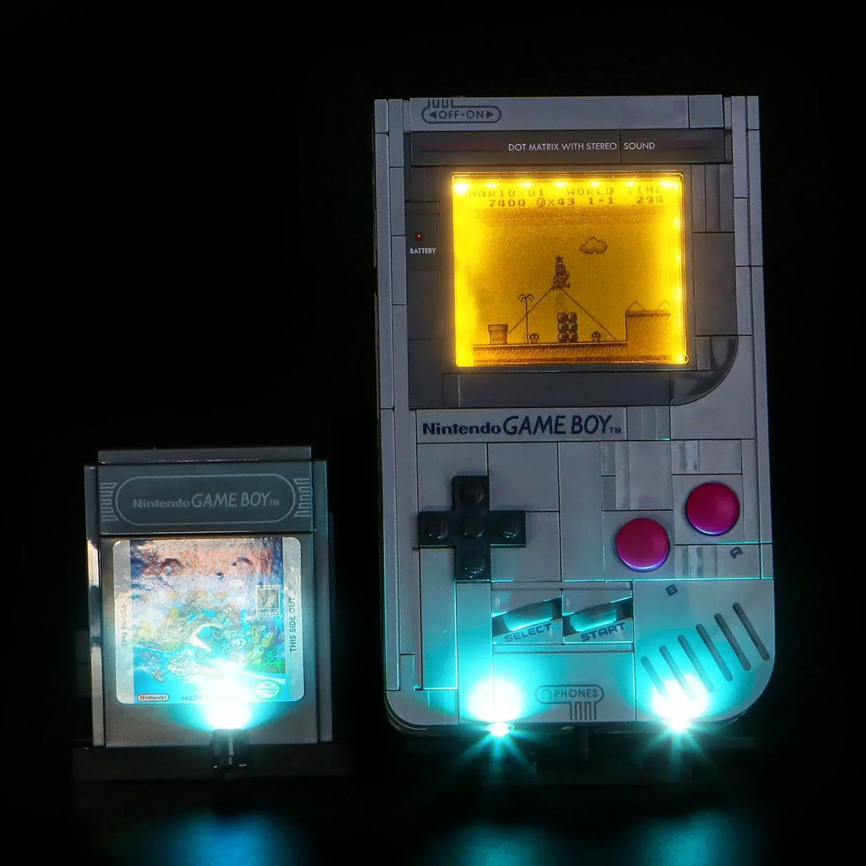 Kit d'éclairage LED pour LEGO Super Mario : Game Boy™ (72046)