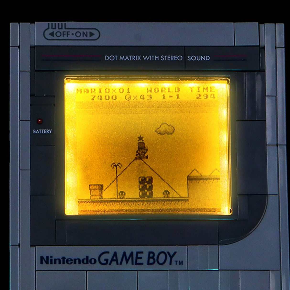 Kit d'éclairage LED pour LEGO Super Mario : Game Boy™ (72046)