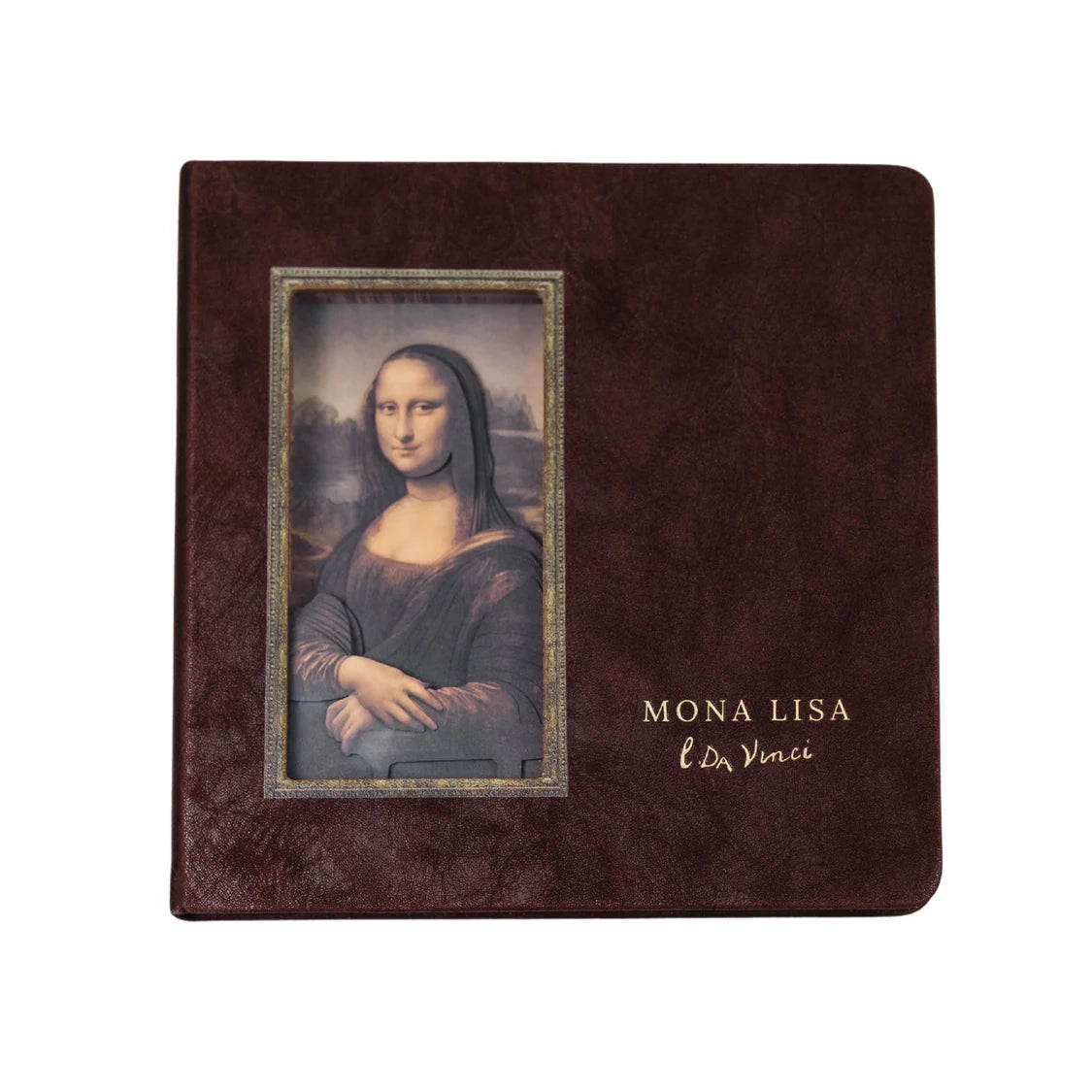 Leonardo Da Vinci "Mona Lisa" - 3D Notizbuch