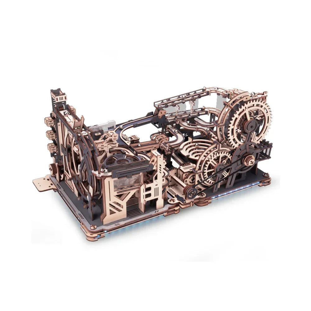 Kit de construction en bois 3D Link Pack (Spaceport et Night City)