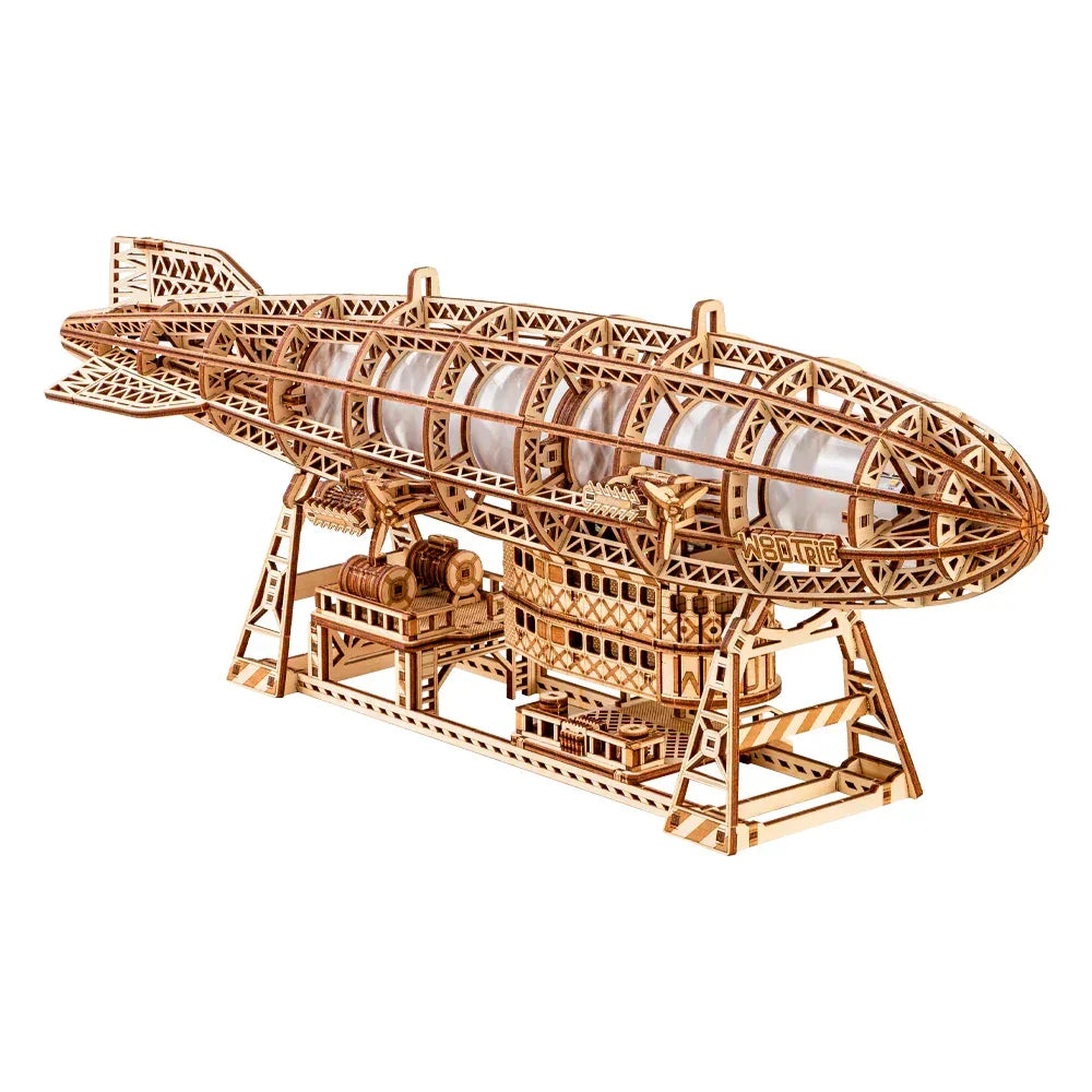 Zeppelin lumineux - Kit en bois 3D (électrique)