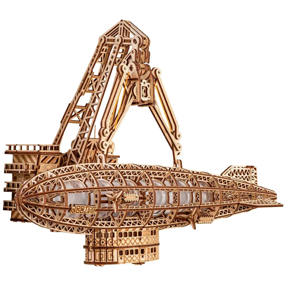 Zeppelin lumineux - Kit en bois 3D (électrique)