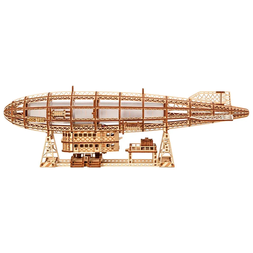 Zeppelin lumineux - Kit en bois 3D (électrique)