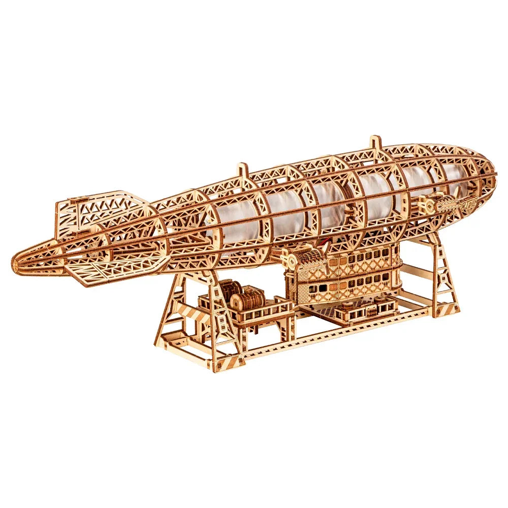 Zeppelin lumineux - Kit en bois 3D (électrique)