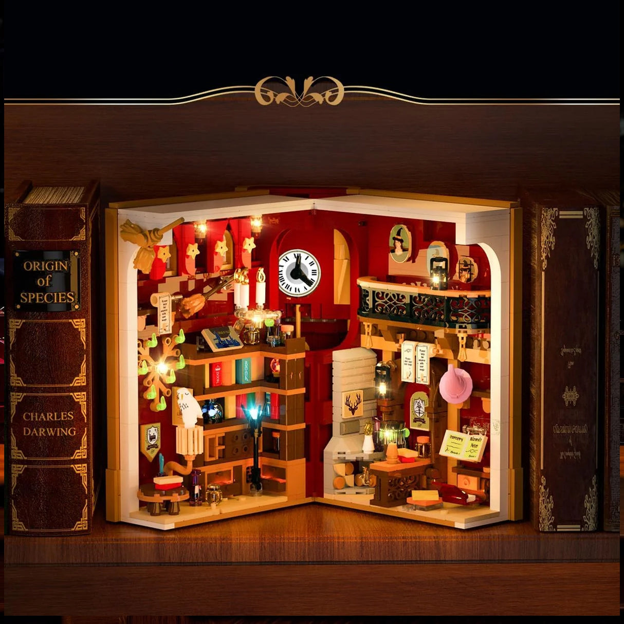 Magic Book Nook - Klemmbausteine