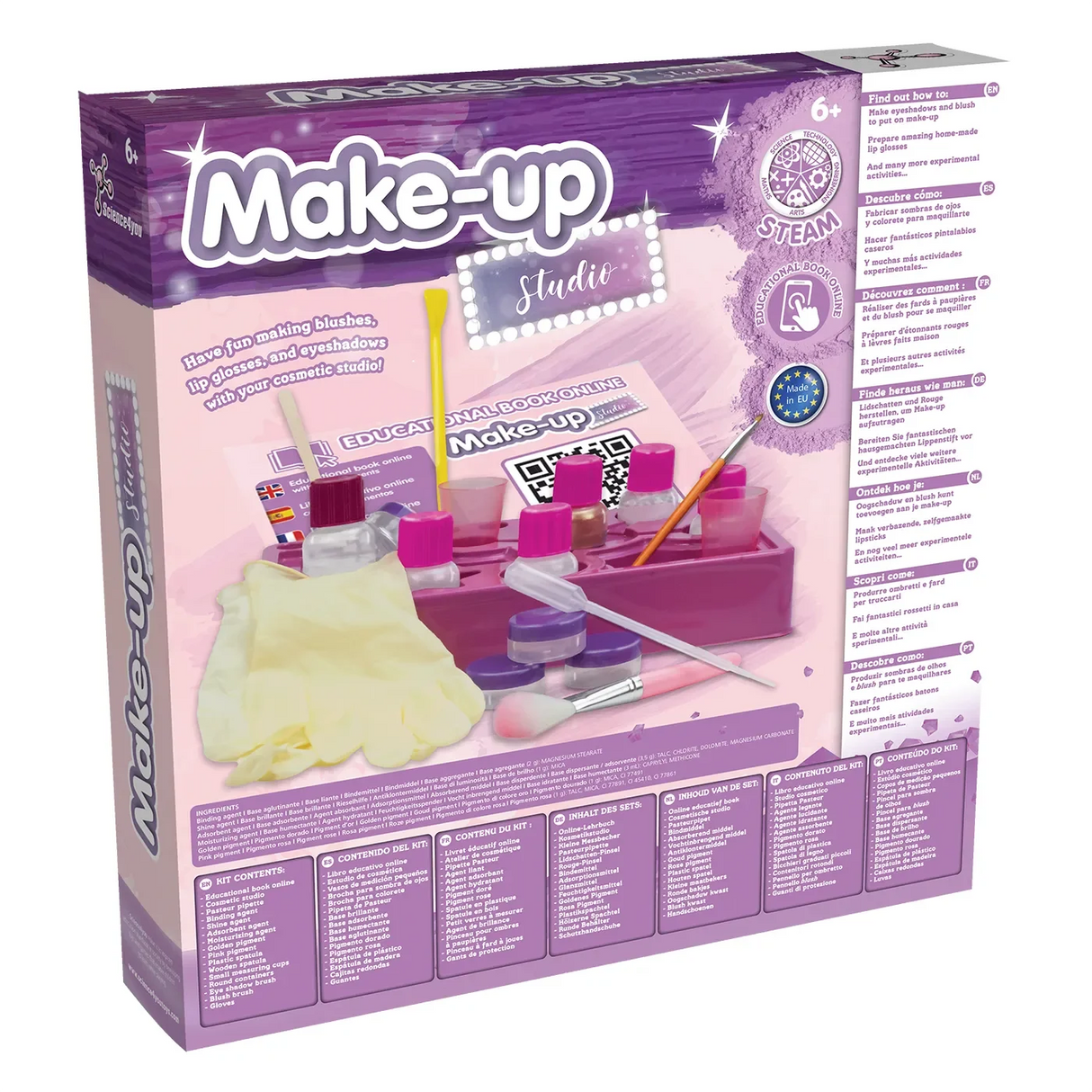 Studio de maquillage - kit d'expérimentation