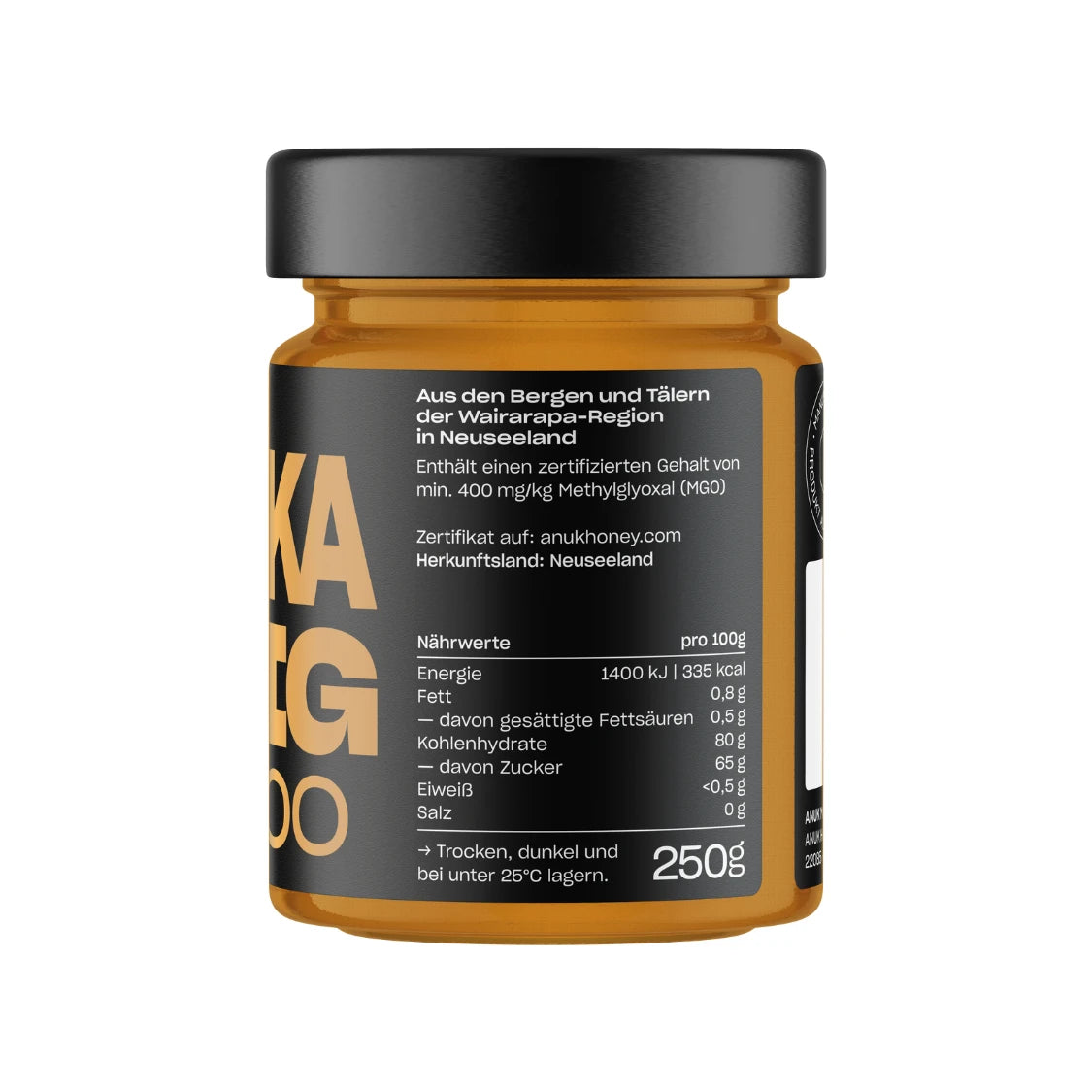 Manuka-Honig MGO400 - 250g