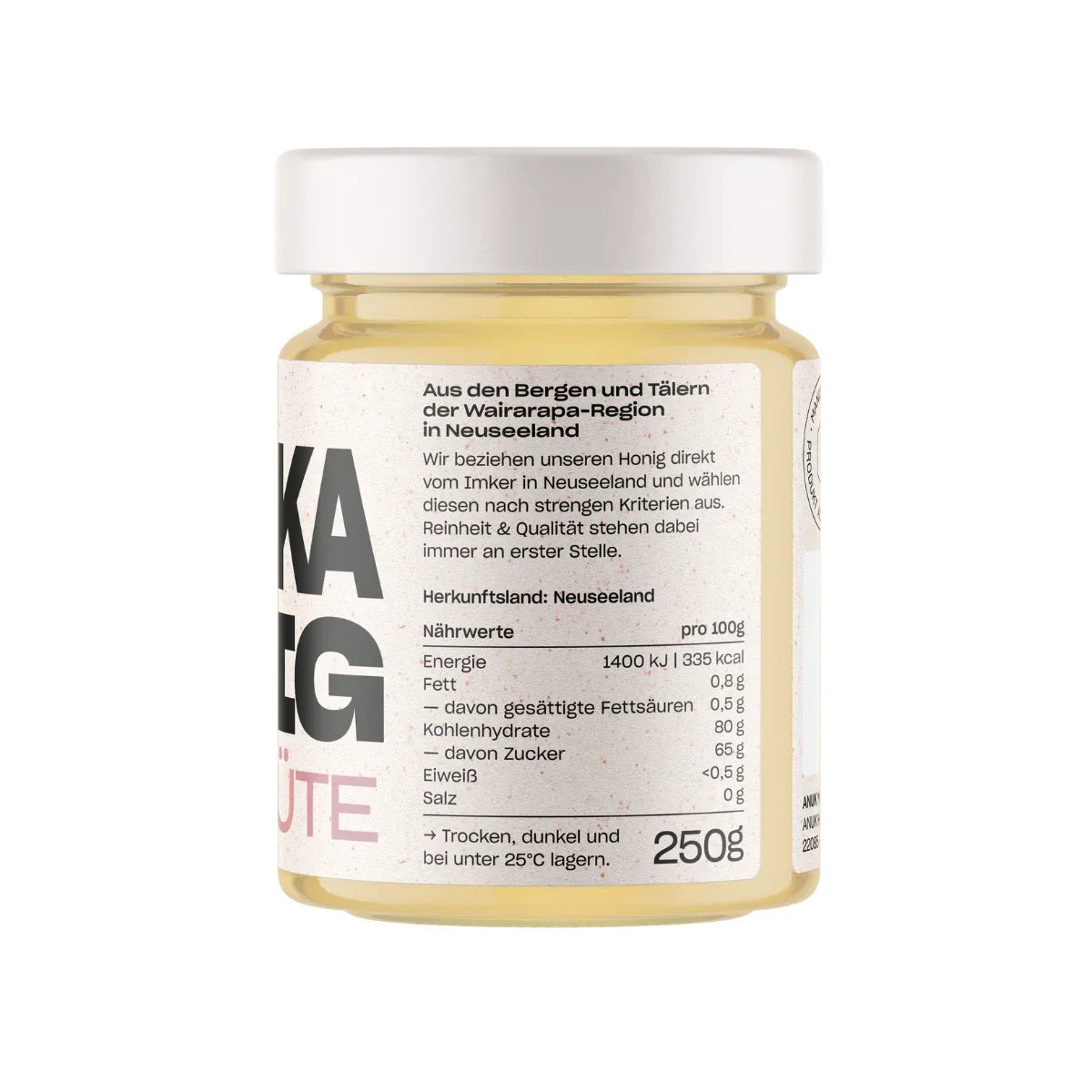 Miel de Manuka sauvage - 250 g