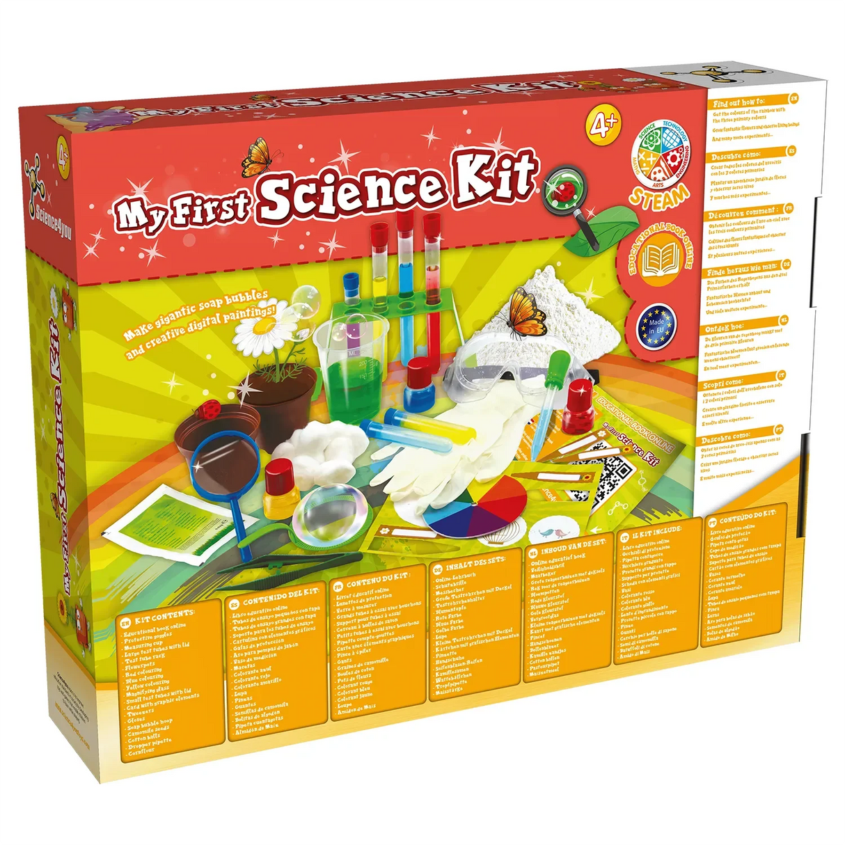 Mon premier kit d'expérimentation de laboratoire