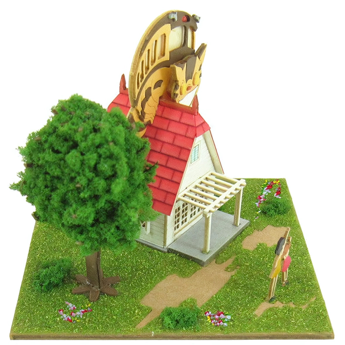 Mein Nachbar Totoro - Das Haus und der Katzenbus - Paper Art Box