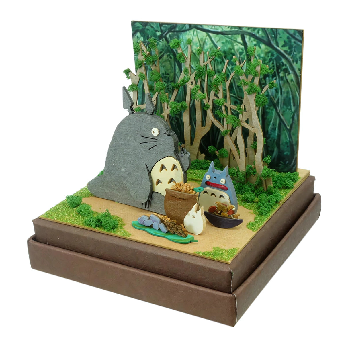 Mein Nachbar Totoro - Fest im Wald - Paper Art Box