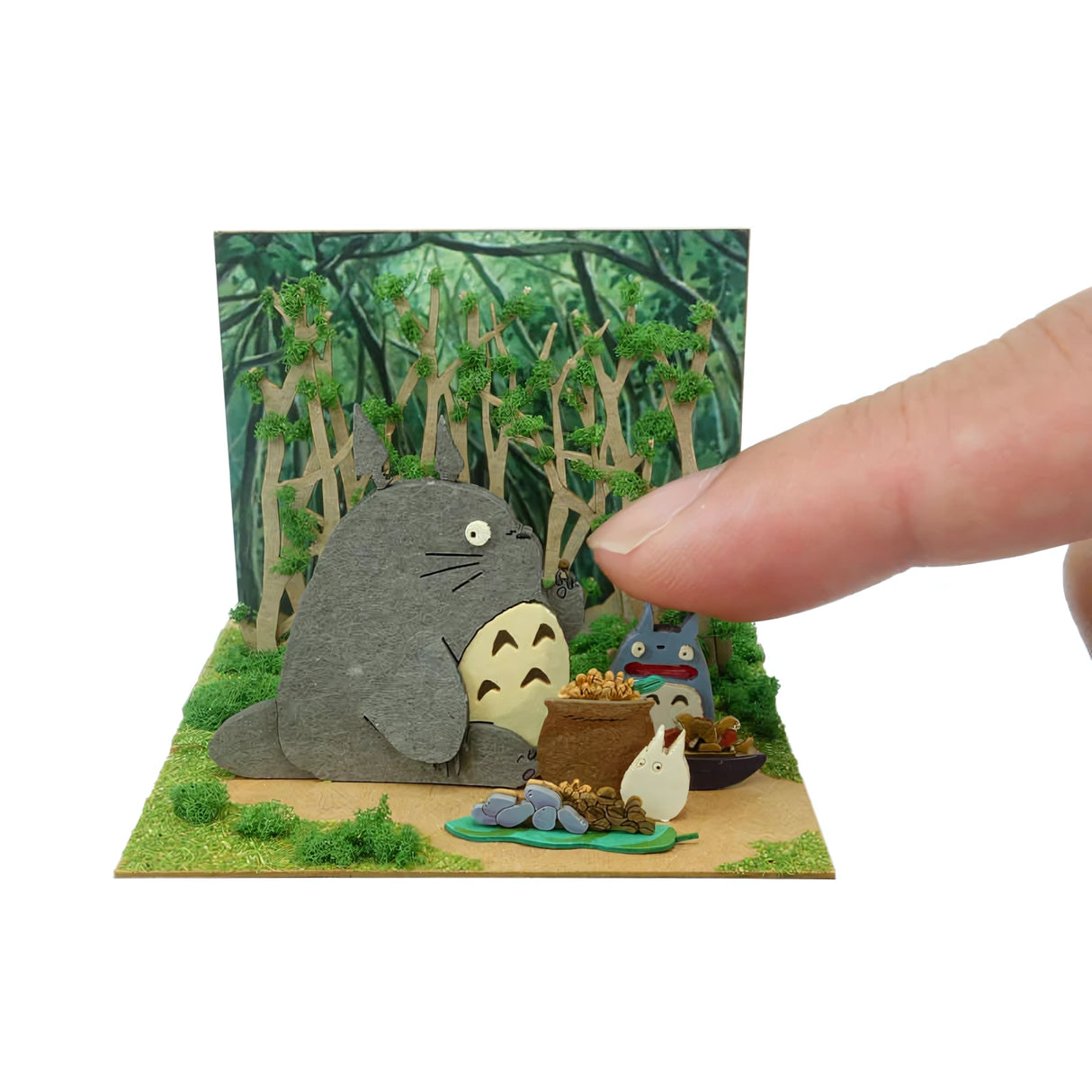 Mein Nachbar Totoro - Fest im Wald - Paper Art Box