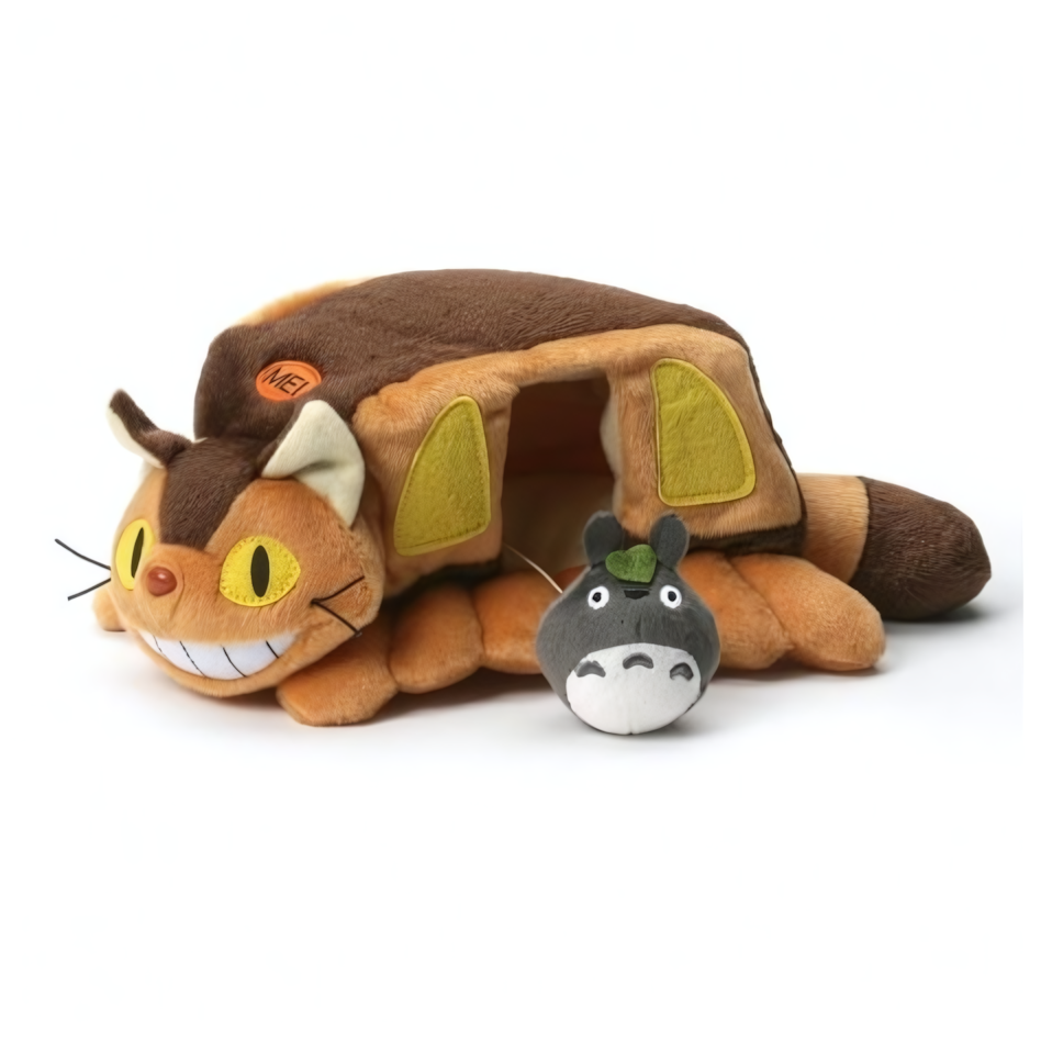 Mein Nachbar Totoro - Totoro & Katzenbus (24 cm) - Plüschtier