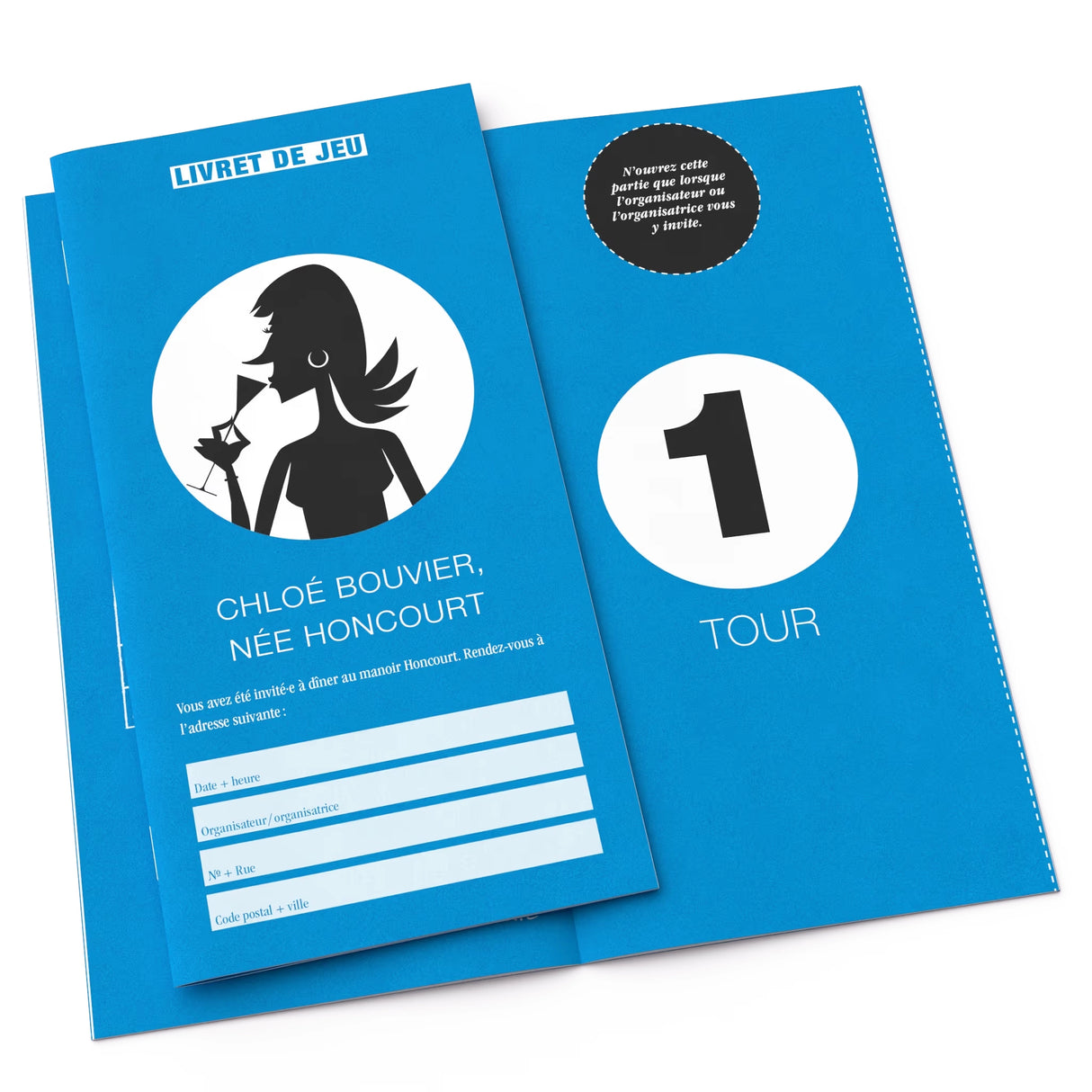 Menace sur le manoir Honcourt - Dîner mortels