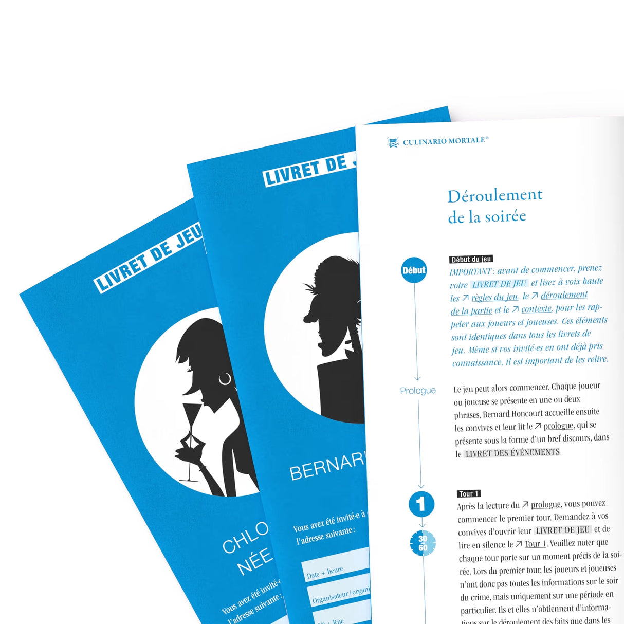 Menace sur le manoir Honcourt - Dîner mortels