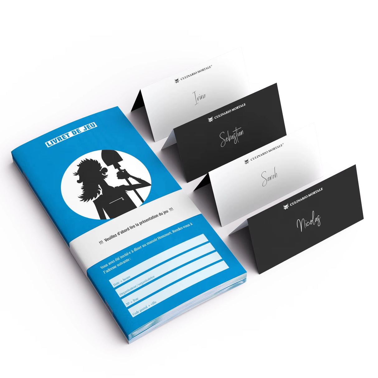 Menace sur le manoir Honcourt - Dîner mortels