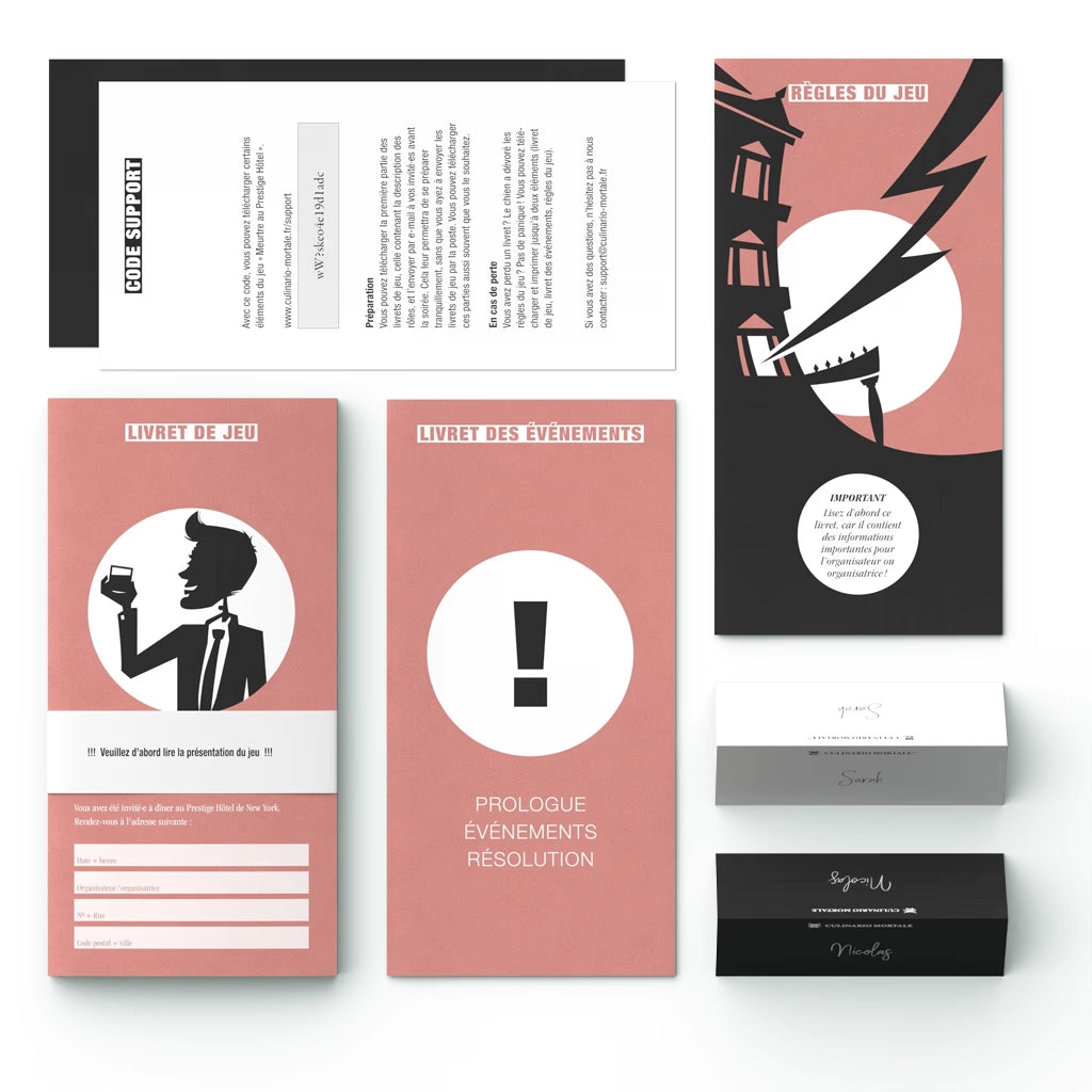 Meurtre au Prestige Hôtel - Dîner mortels