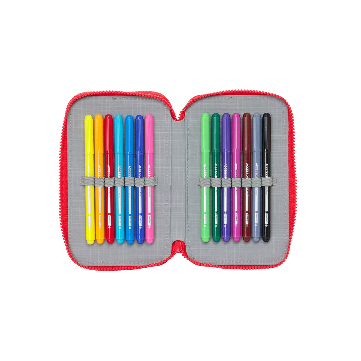 Mickey Mouse "Fantastic" - Etui inkl. Stifte, Spitzer und Radiergummi (28 Teile)