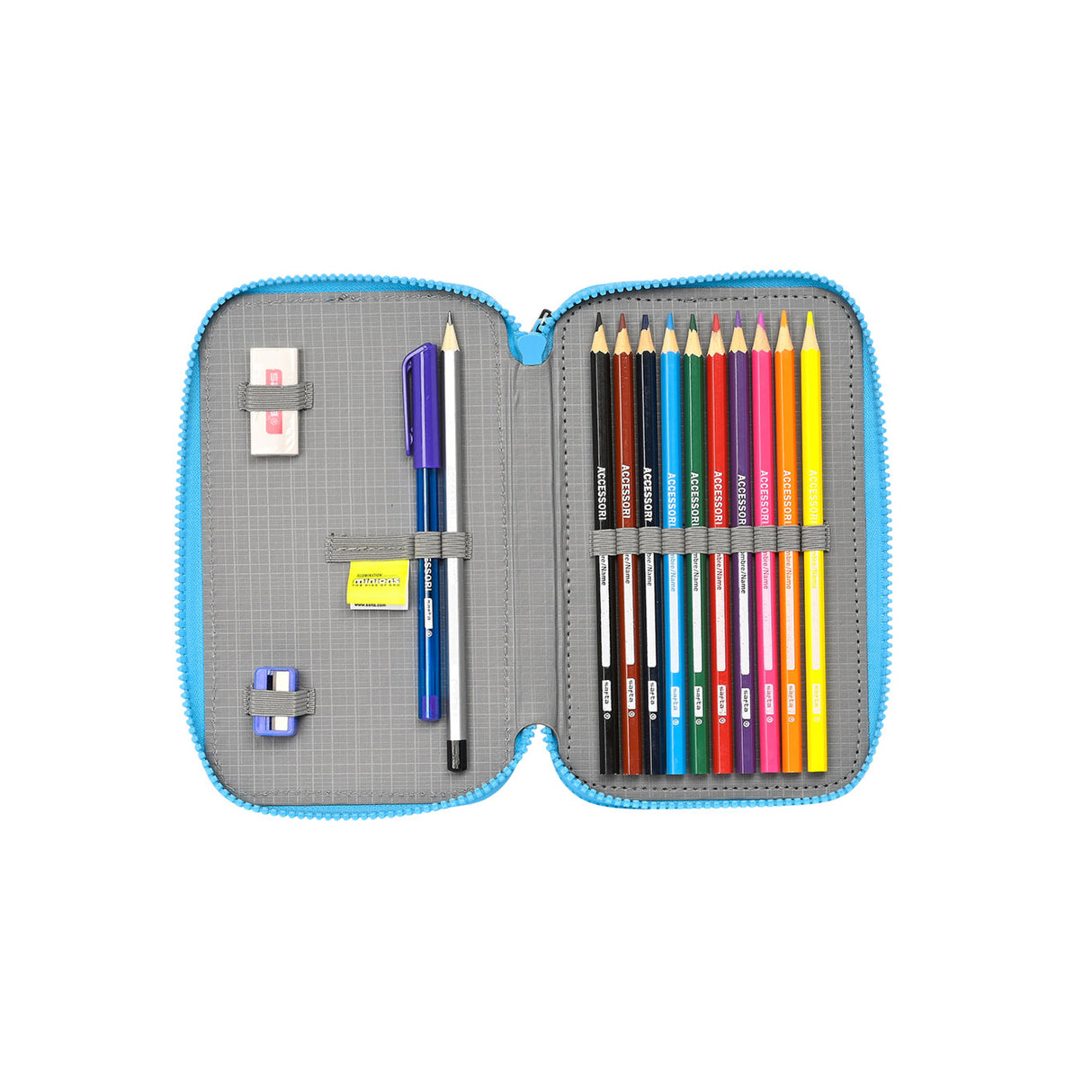 Minions - Etui inkl. Stifte, Spitzer und Radiergummi (28 Teile)
