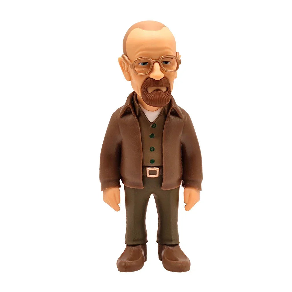 Walter White Figur mit brauner Jacke, grünem Hemd und Hose
