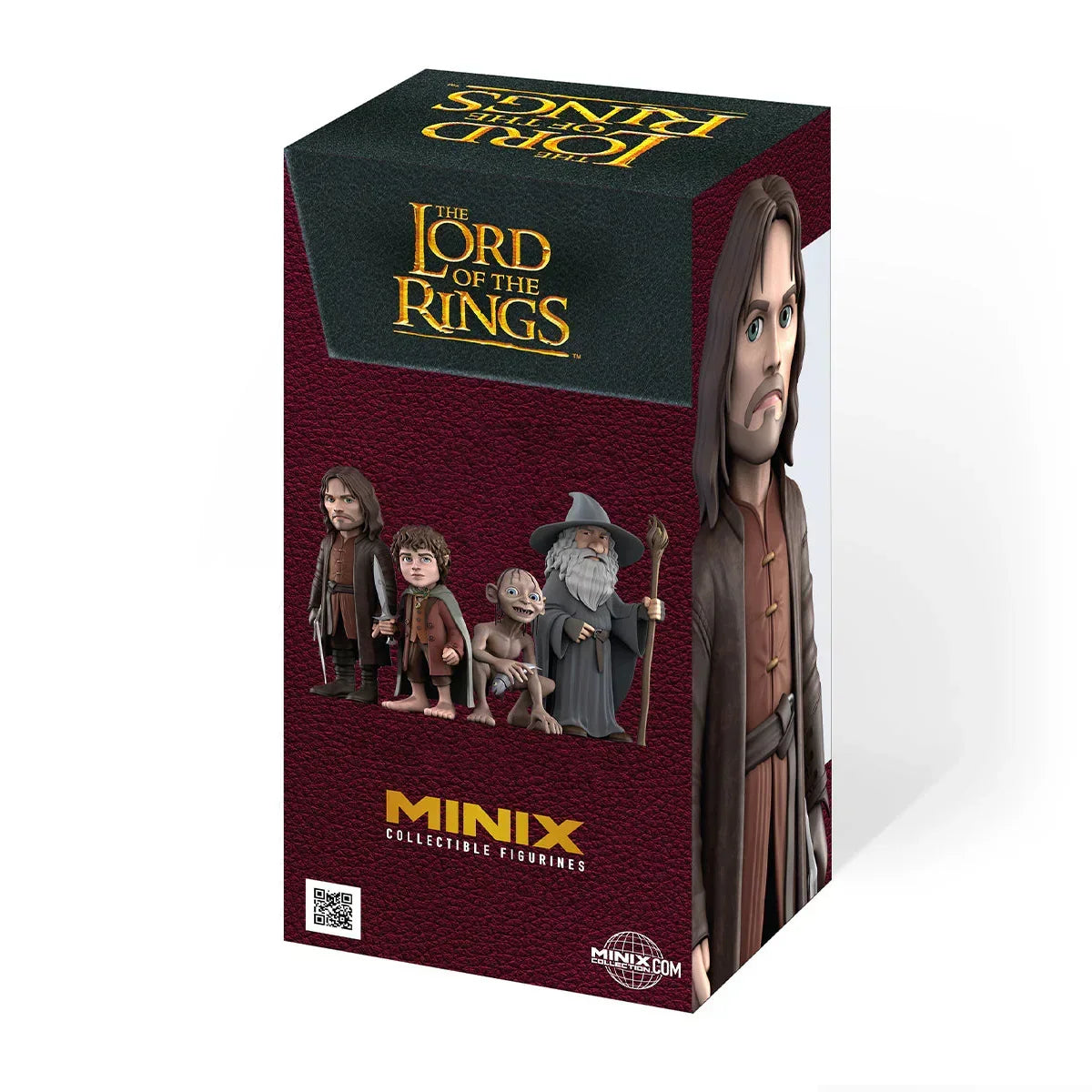 Herr der Ringe Minix Sammlerfiguren Box mit Aragorn, Frodo, Gollum, Gandalf und Legolas