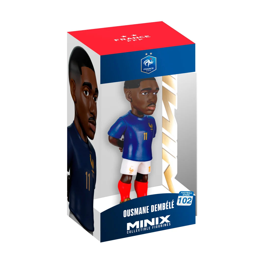 FFF France - Ousmane Dembélé 12 cm (Football Stars 102) - Sammelfigur