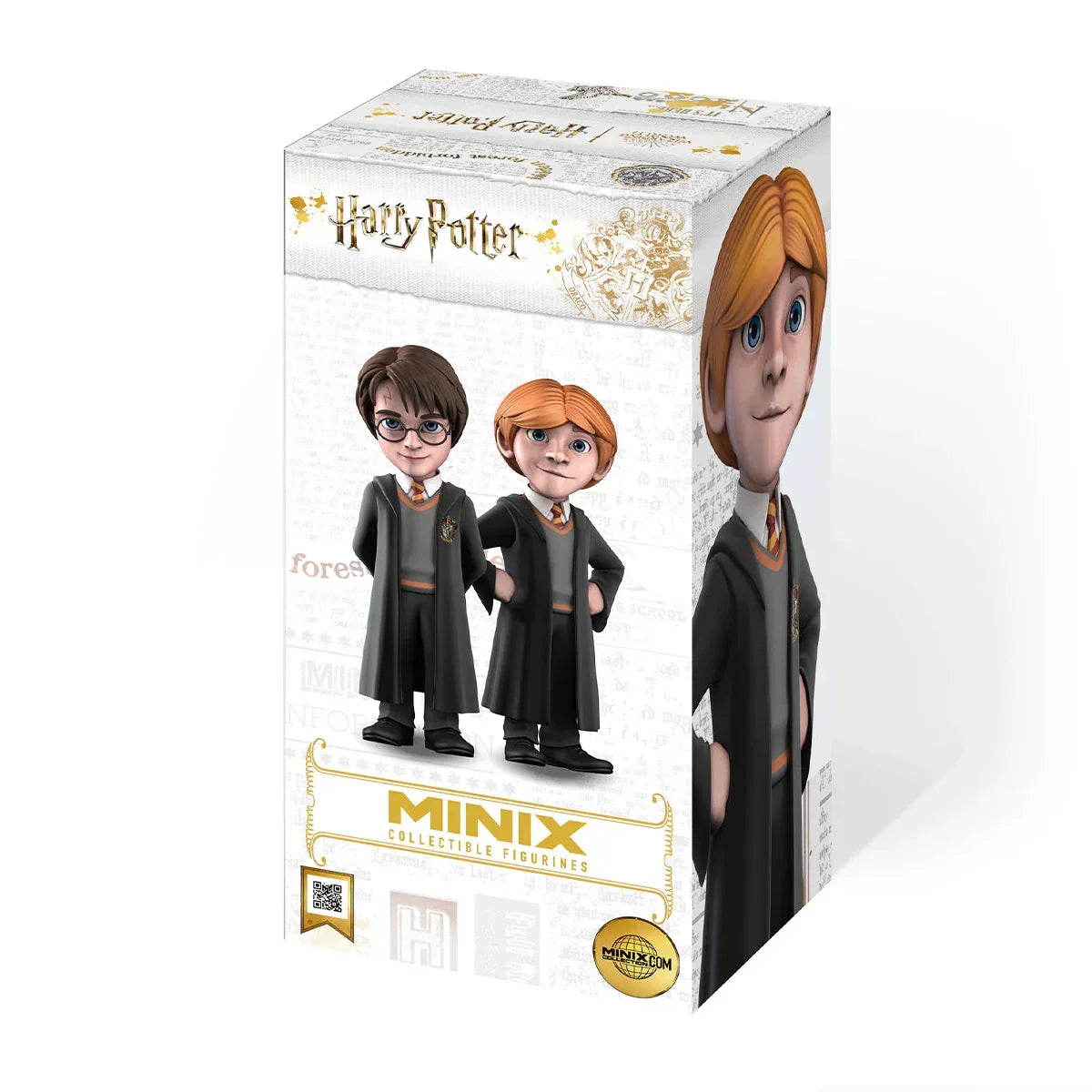Harry Potter Minix Sammelfiguren Verpackung mit Harry und Ron