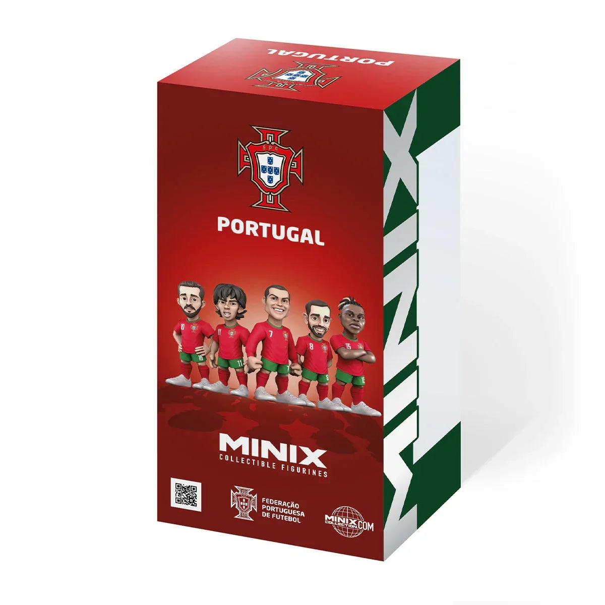 Minix Sammelfiguren Portugal Box mit fünf Fußballspielern