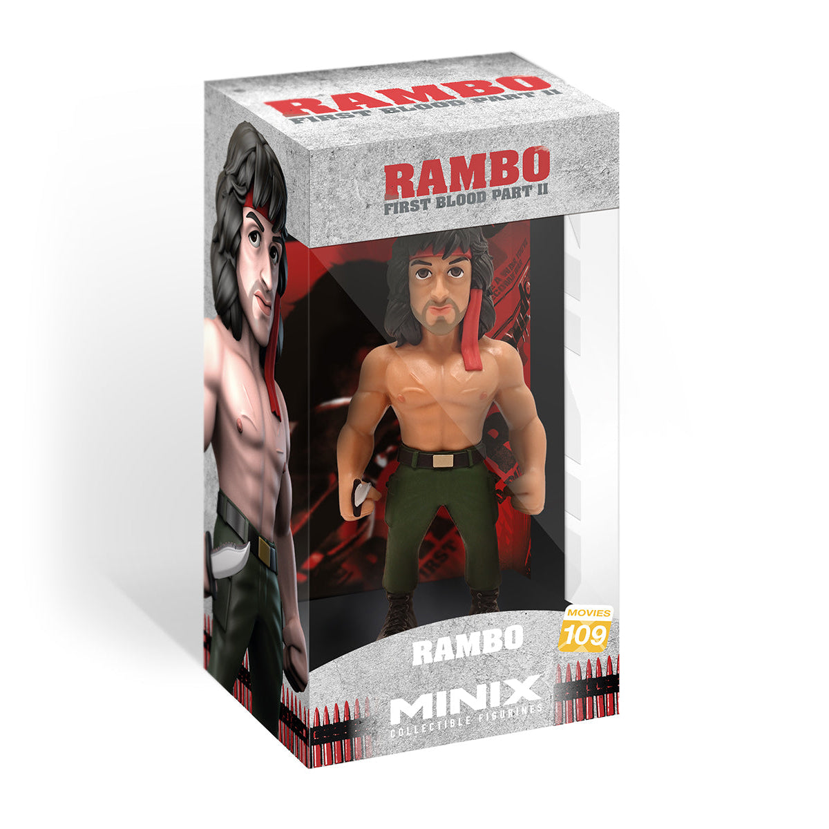 Rambo avec bandana 12 cm (Films 109) - Figurine de collection