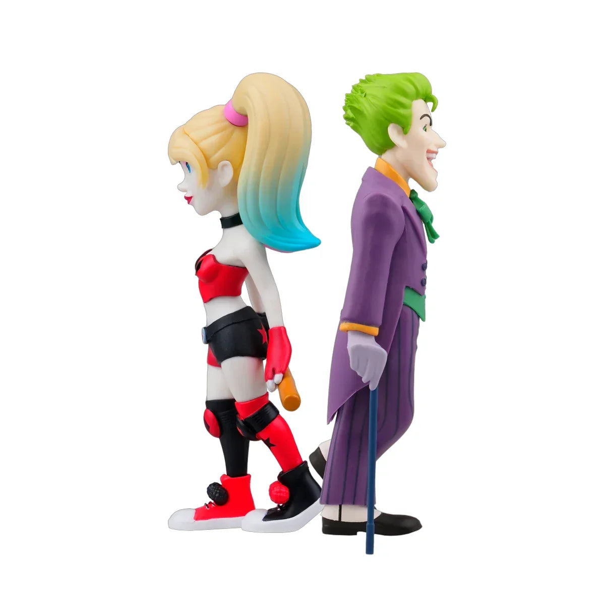 DC Comics - Coffret Harley Quinn et Joker (12 cm) - figurine de collection
