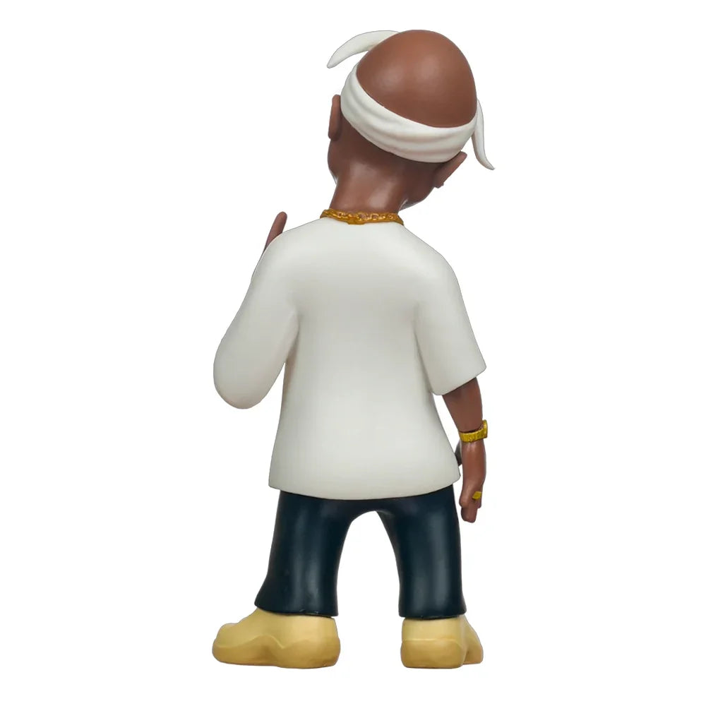 Figurine de collection Tupac / 2Pac - T-shirt blanc 12 cm (Musique 114)