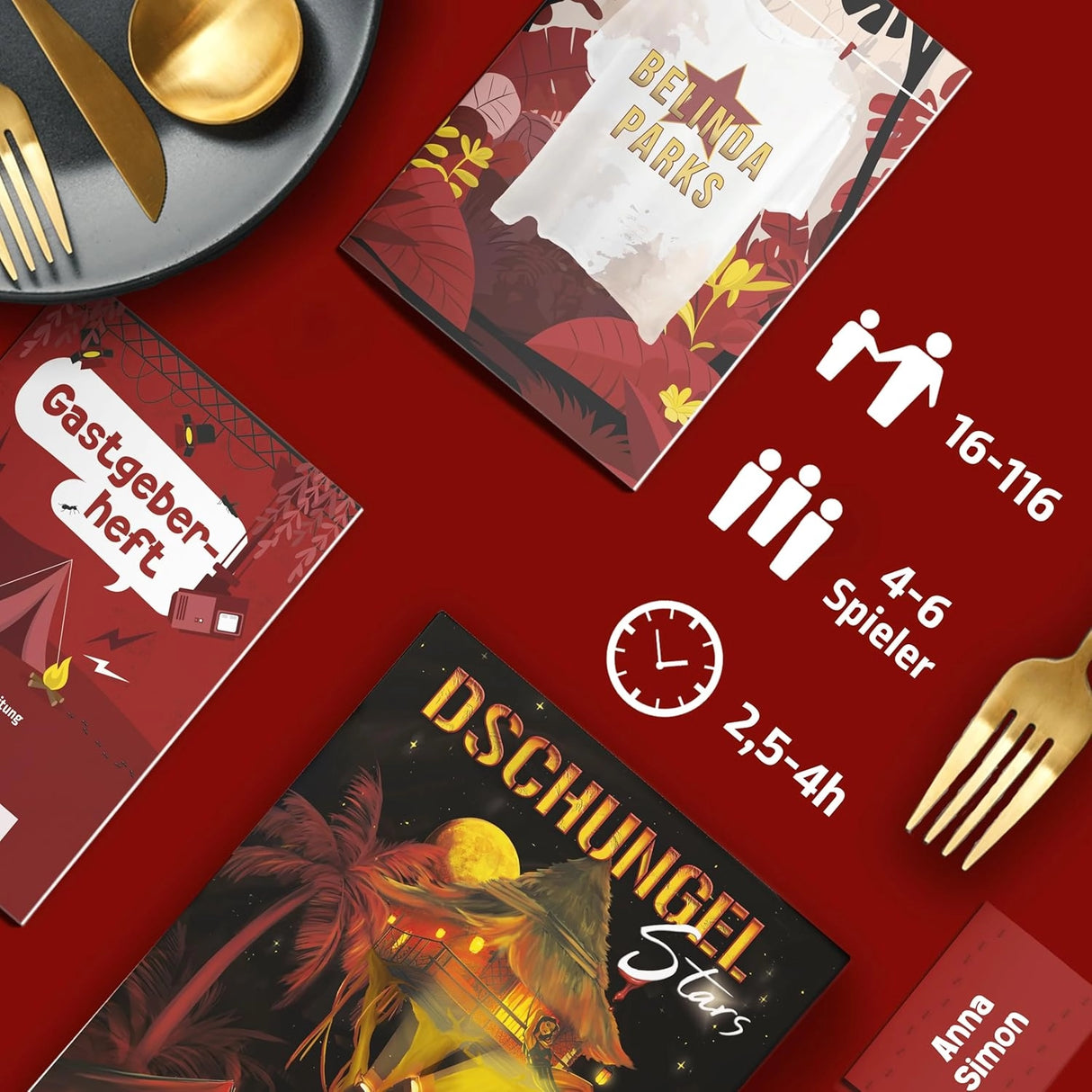 Dschungelstars - Krimidinner