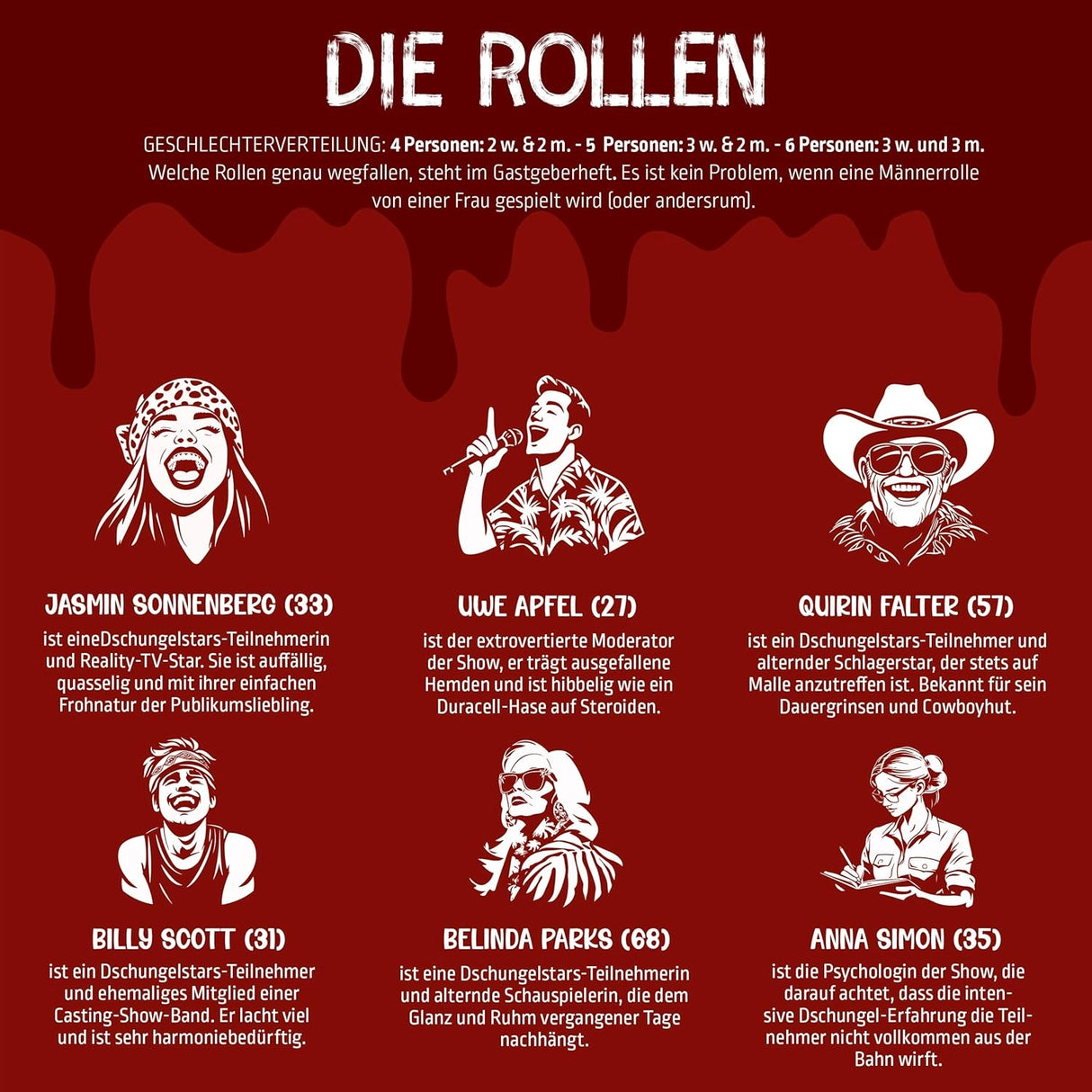 Dschungelstars - Krimidinner