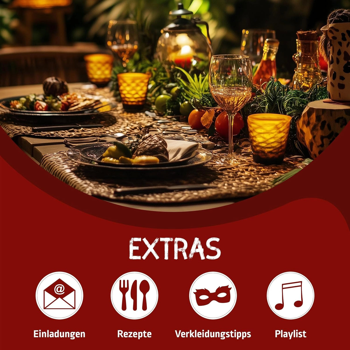 Dschungelstars - Krimidinner