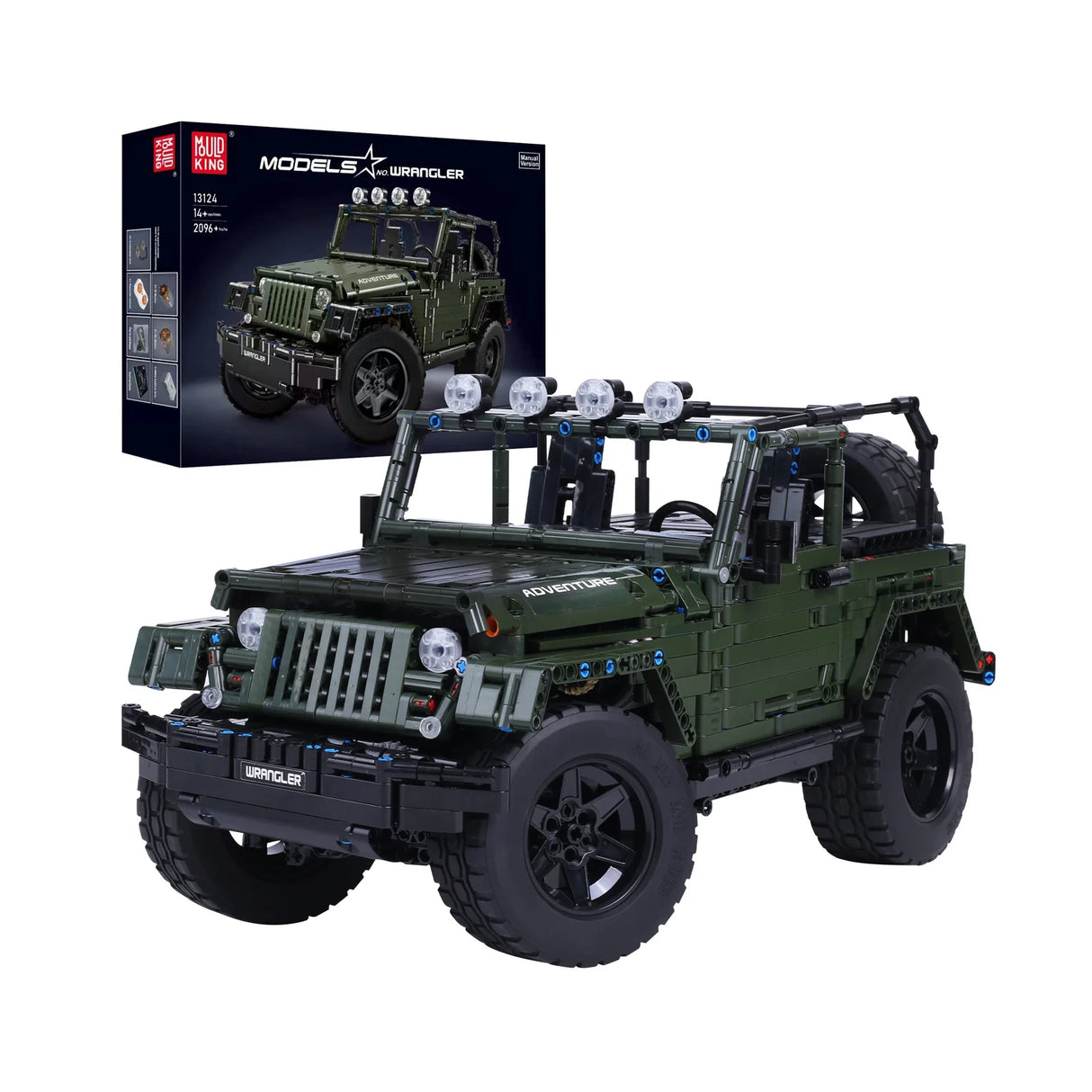 Geländewagen "Wrangler" - Klemmbausteine