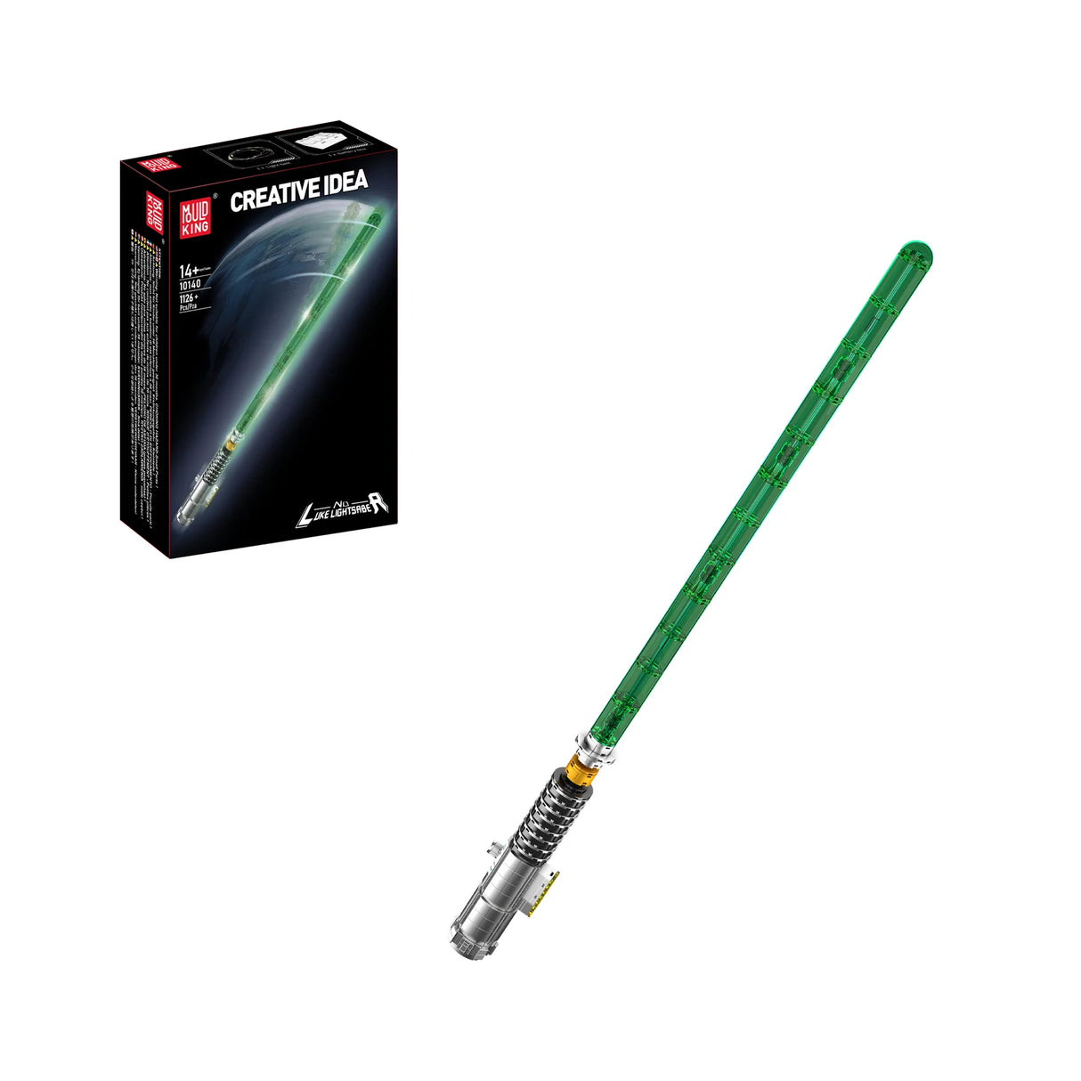 Luke Lightsaber - Klemmbausteine