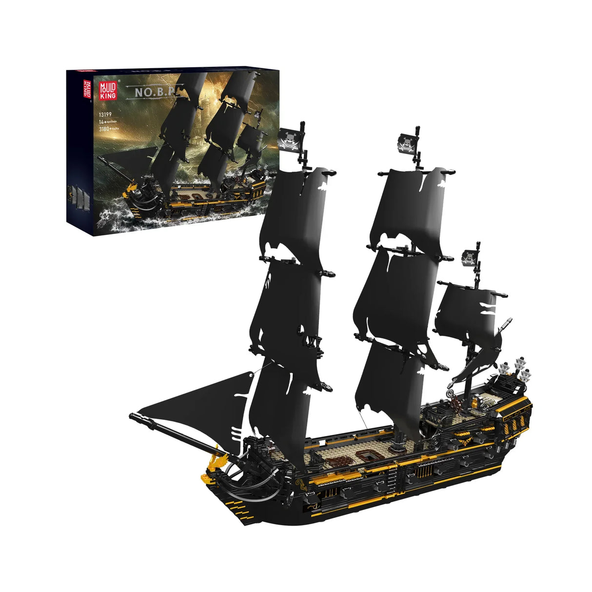 Bateau pirate « Black Pearl » - blocs de construction