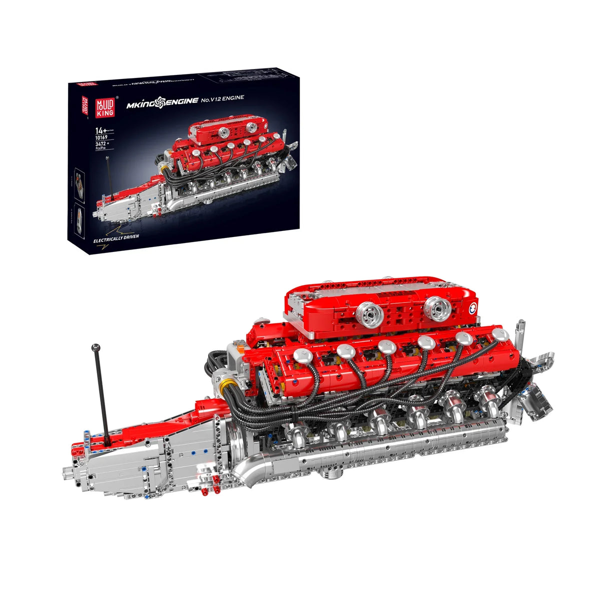 Moteur V12 de supercar (électrique) - Blocs de construction