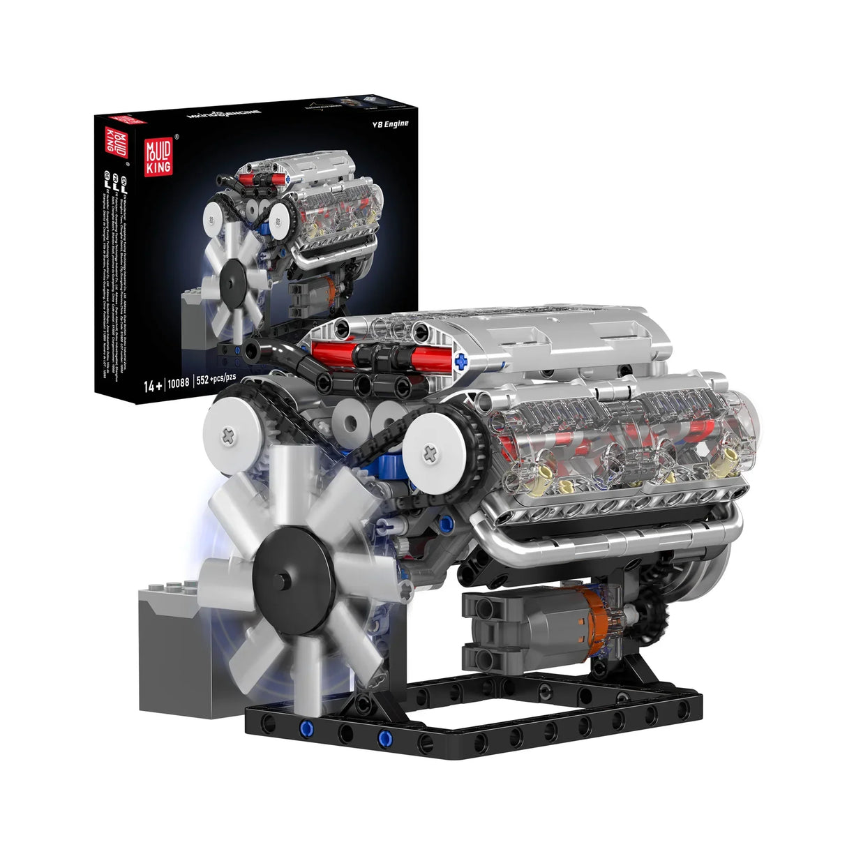 Moteur V8 (électrique) - Blocs de construction