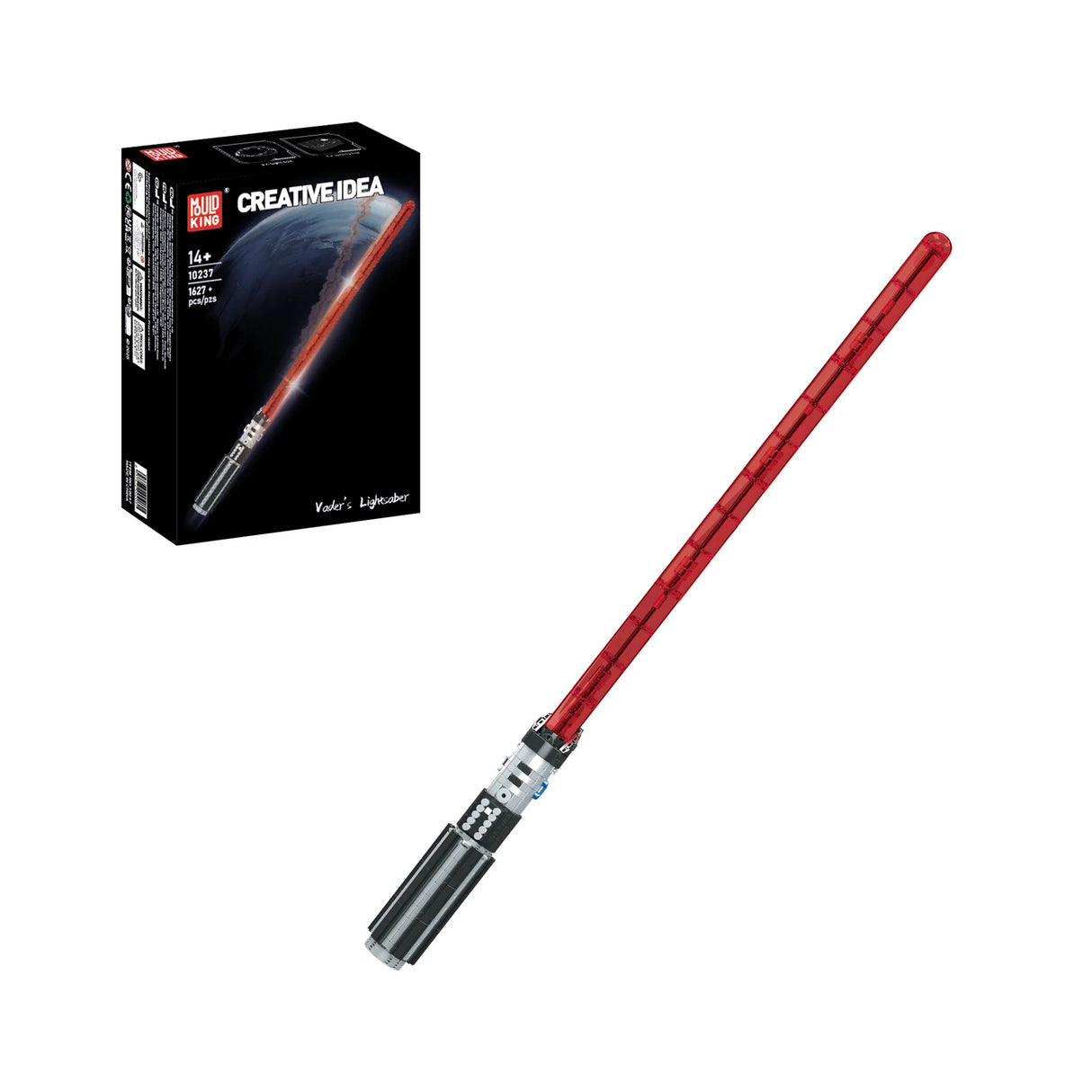 Vader's Lightsaber (inkl. Beleuchtung) - Klemmbausteine