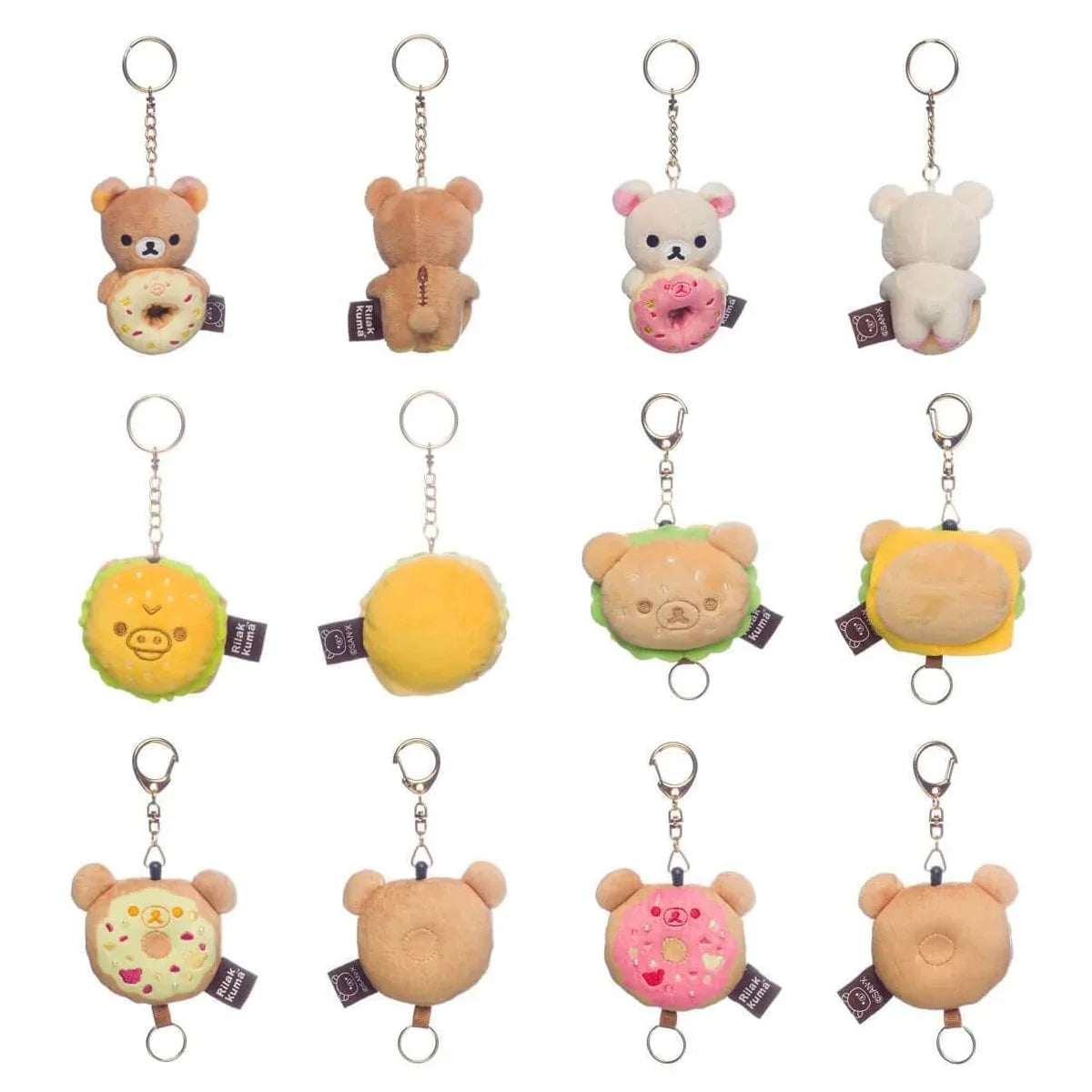 Boîte mystère - Série Rilakkuma Deli - Porte-clés