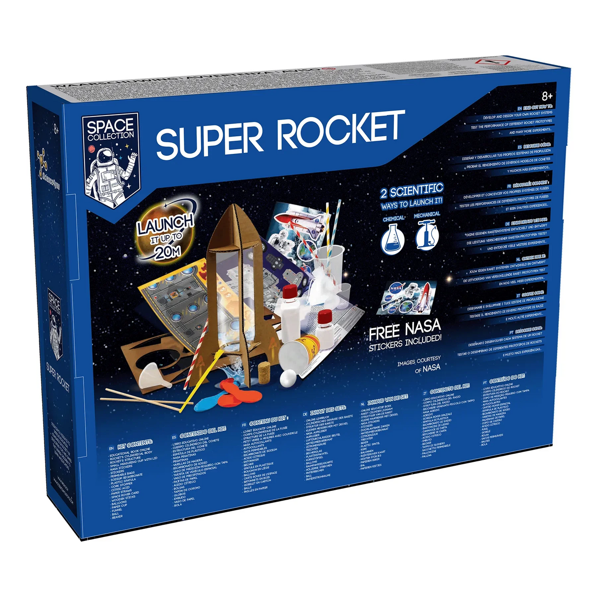 Fusée super-réplique de la NASA - Boîte d'expérimentation