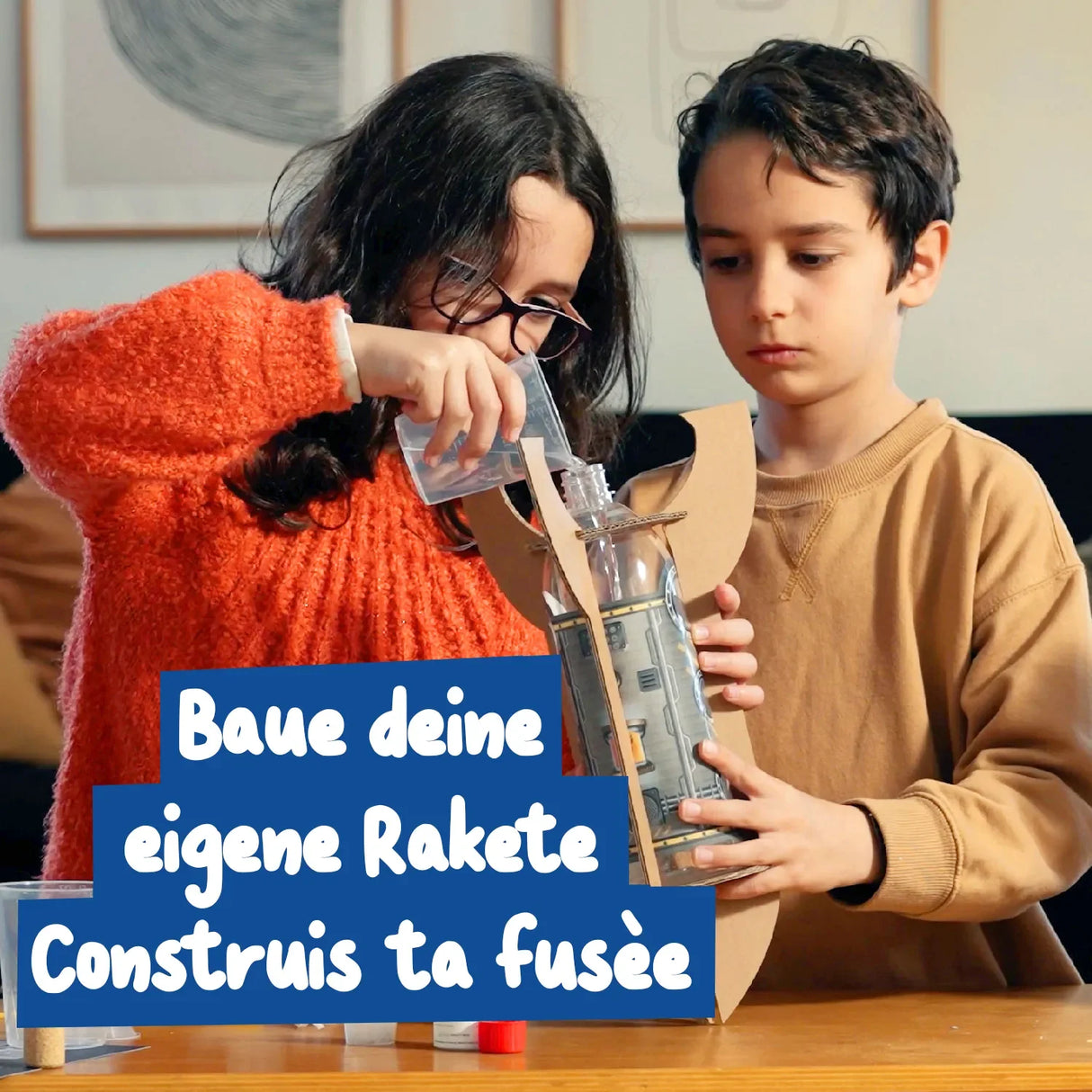 Fusée super-réplique de la NASA - Boîte d'expérimentation