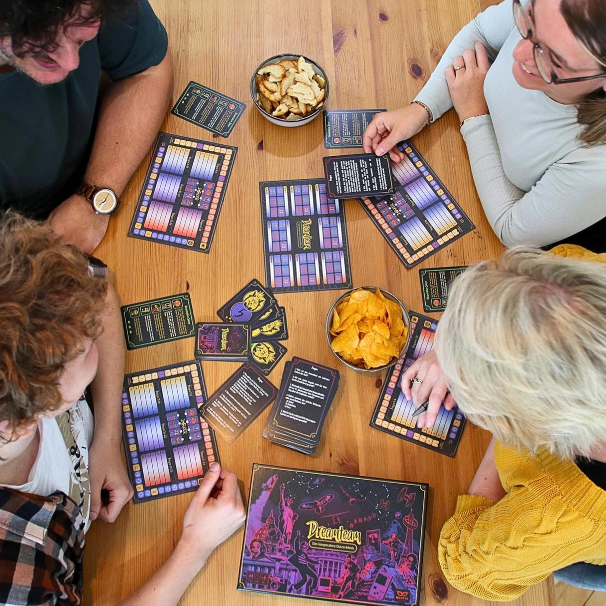 Dreamteam - Kooperatives Quizspiel - Brettspiel