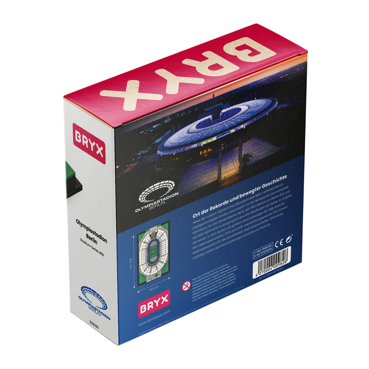 Olympiastadion Berlin - Stadion Miniaturmodell