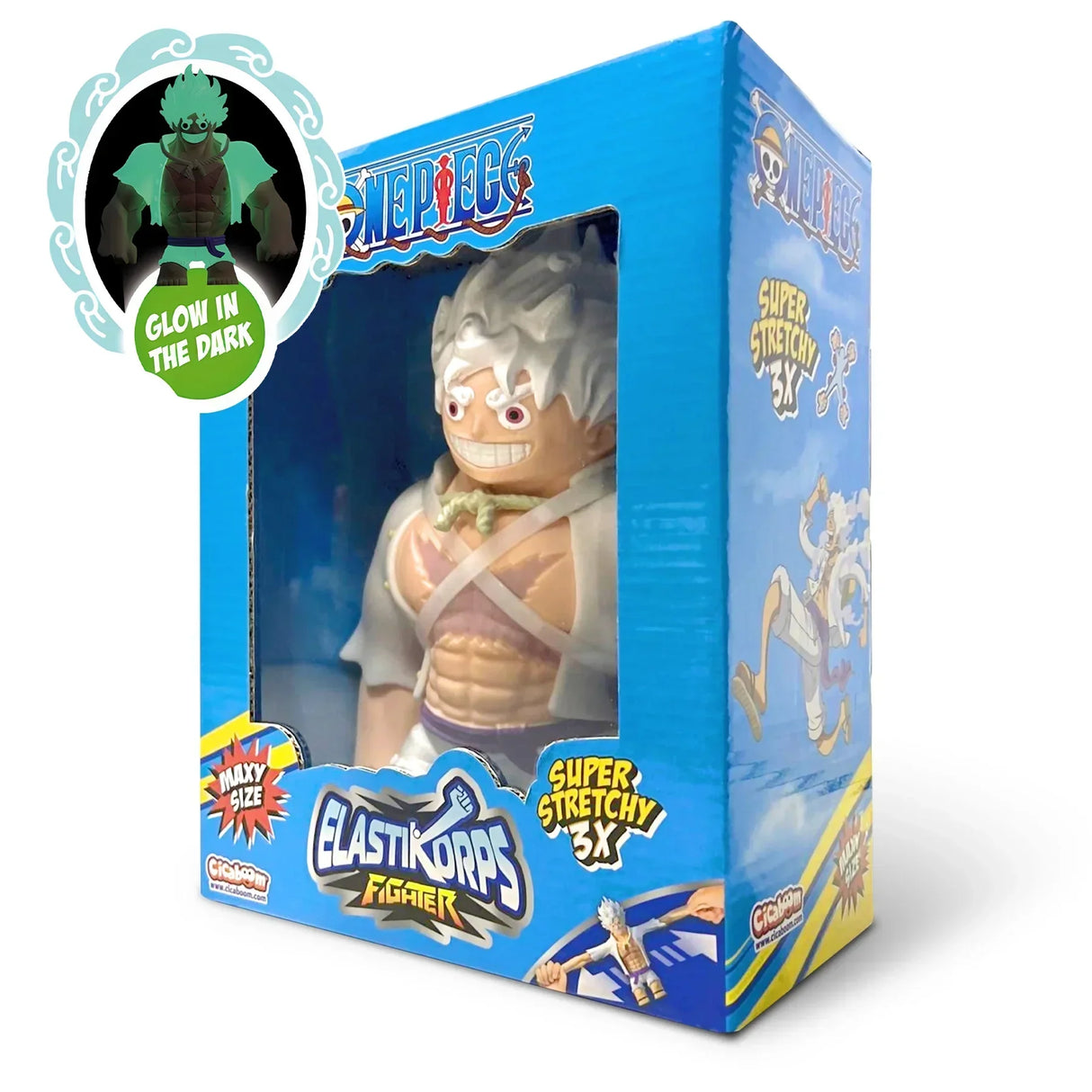 One Piece - Luffy Gear 5 (24 cm / lumineux) - Figurine articulée extensible