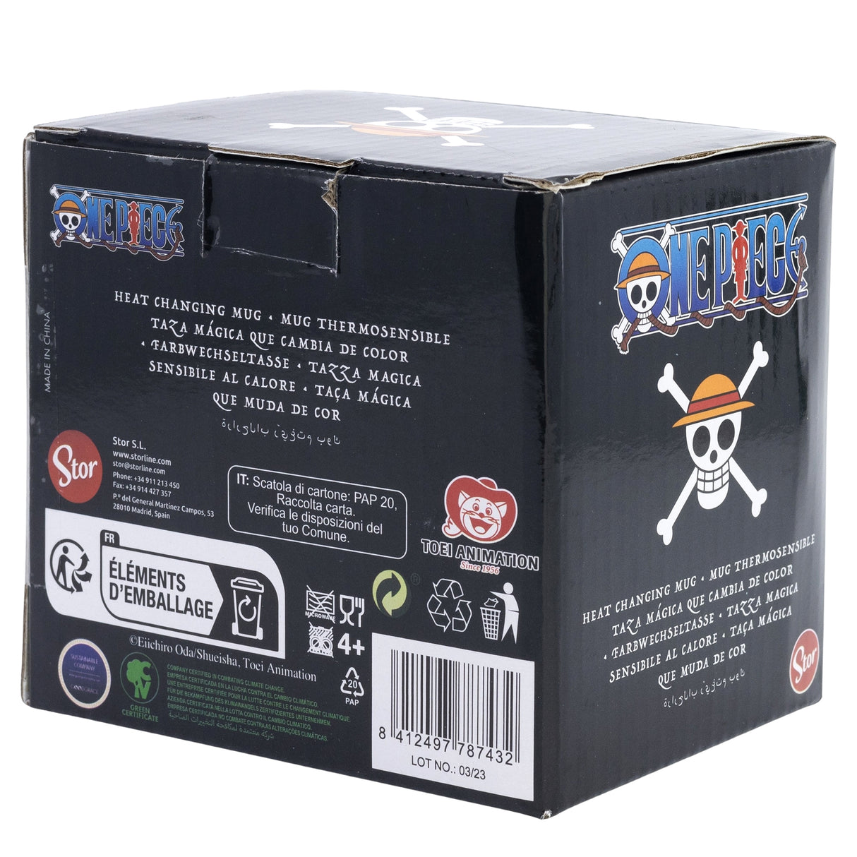 One Piece "Piratenkönig Ruffy" (325 ml) - Zaubertasse